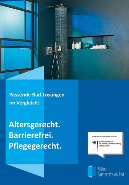 Neue kostenlose Broschüre der Aktion Barrierefreies Bad