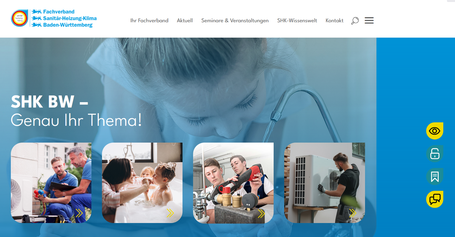 Erklär-Videos: Das ist die neue Webseite des FV SHK-BW