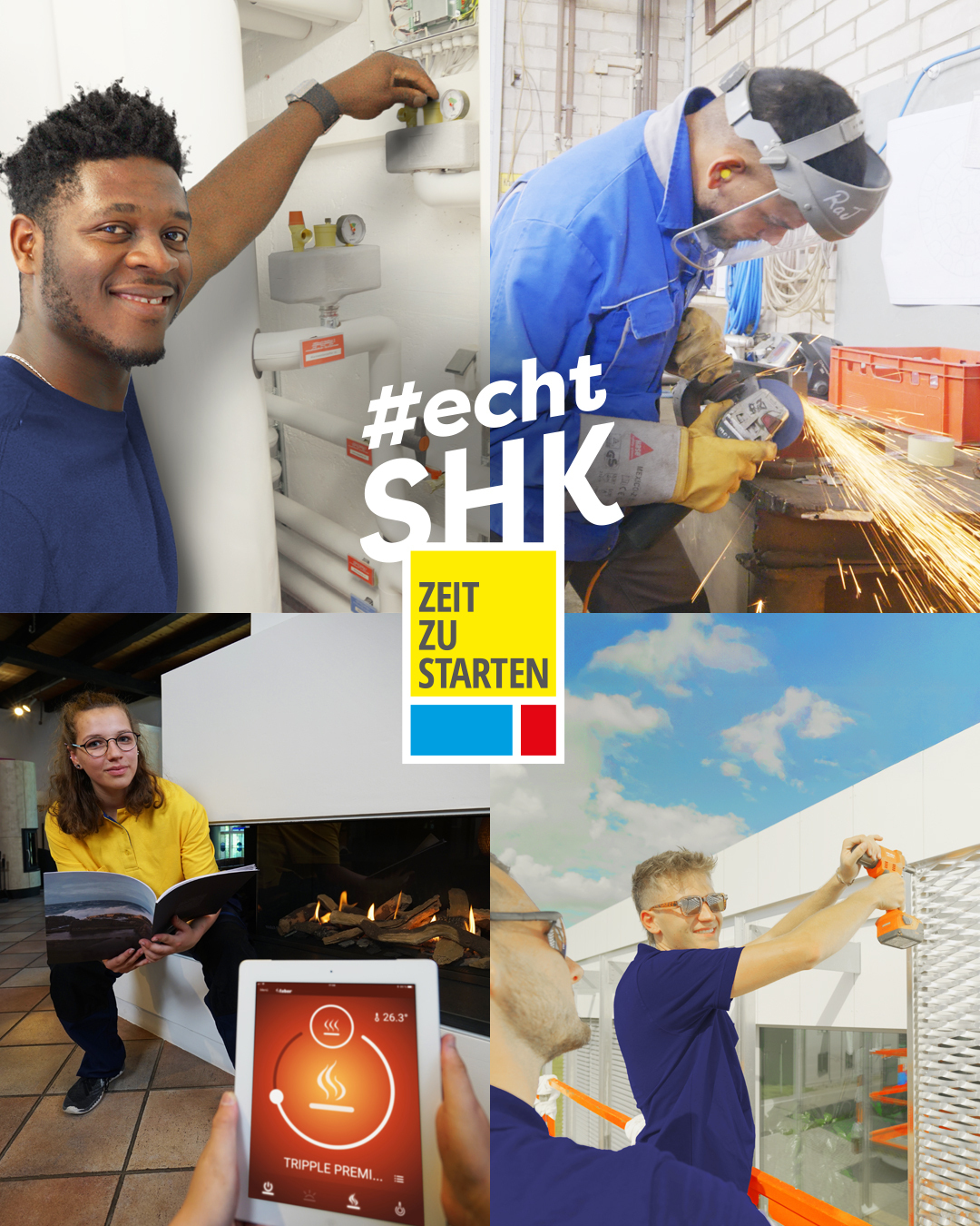 #echtSHK die neue Kampagne von Zeit zu starten